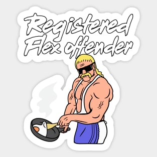 Registered Flex Offender Sticker